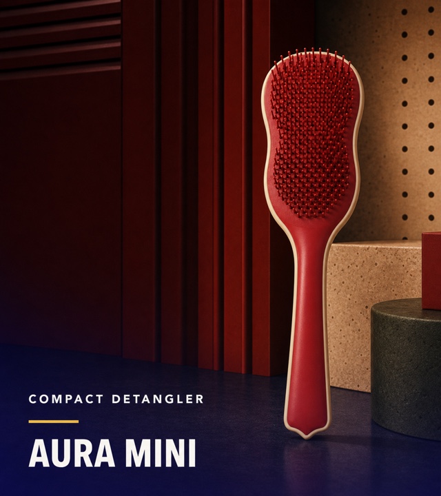 Compact Multica Aura Mini styling brush